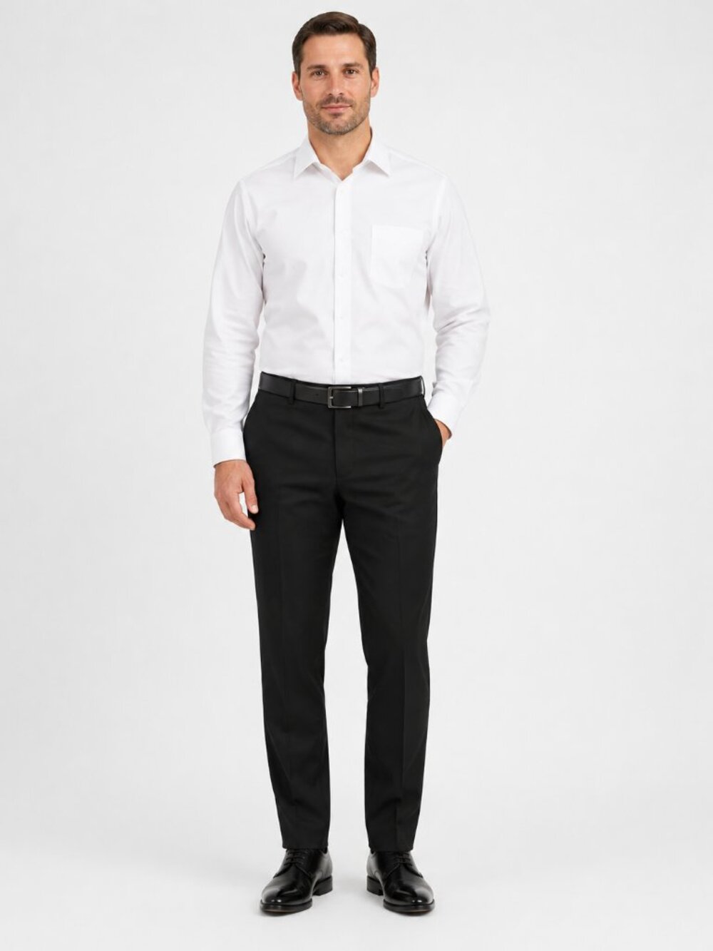 Calvin Klein Men's Slim Fit Dress Pants Black 38x30 Stretch NWT